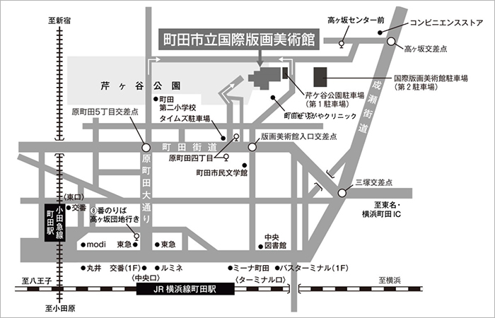 町田エリアマップ